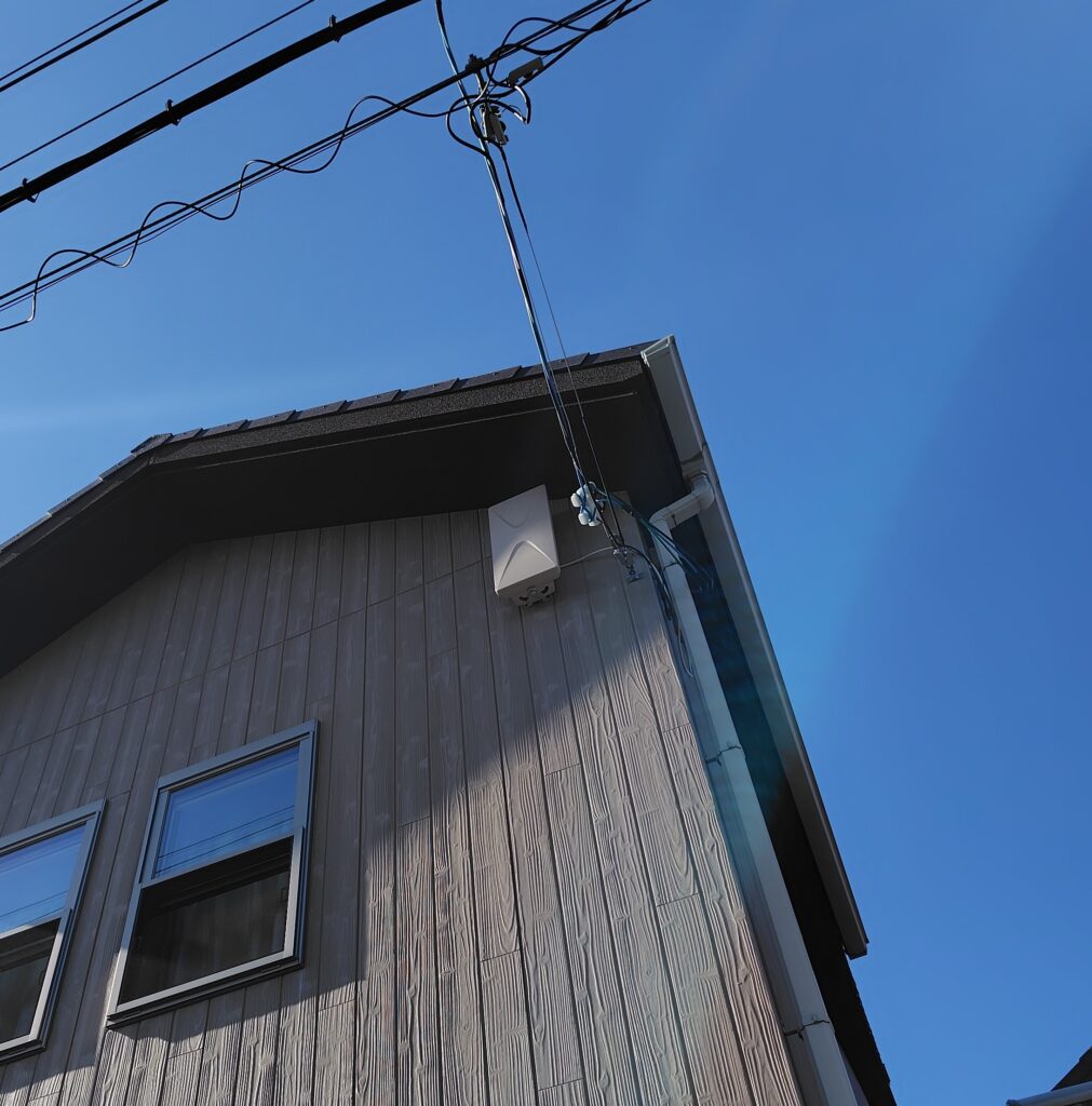 東大阪市でデザインアンテナ設置の施工実績