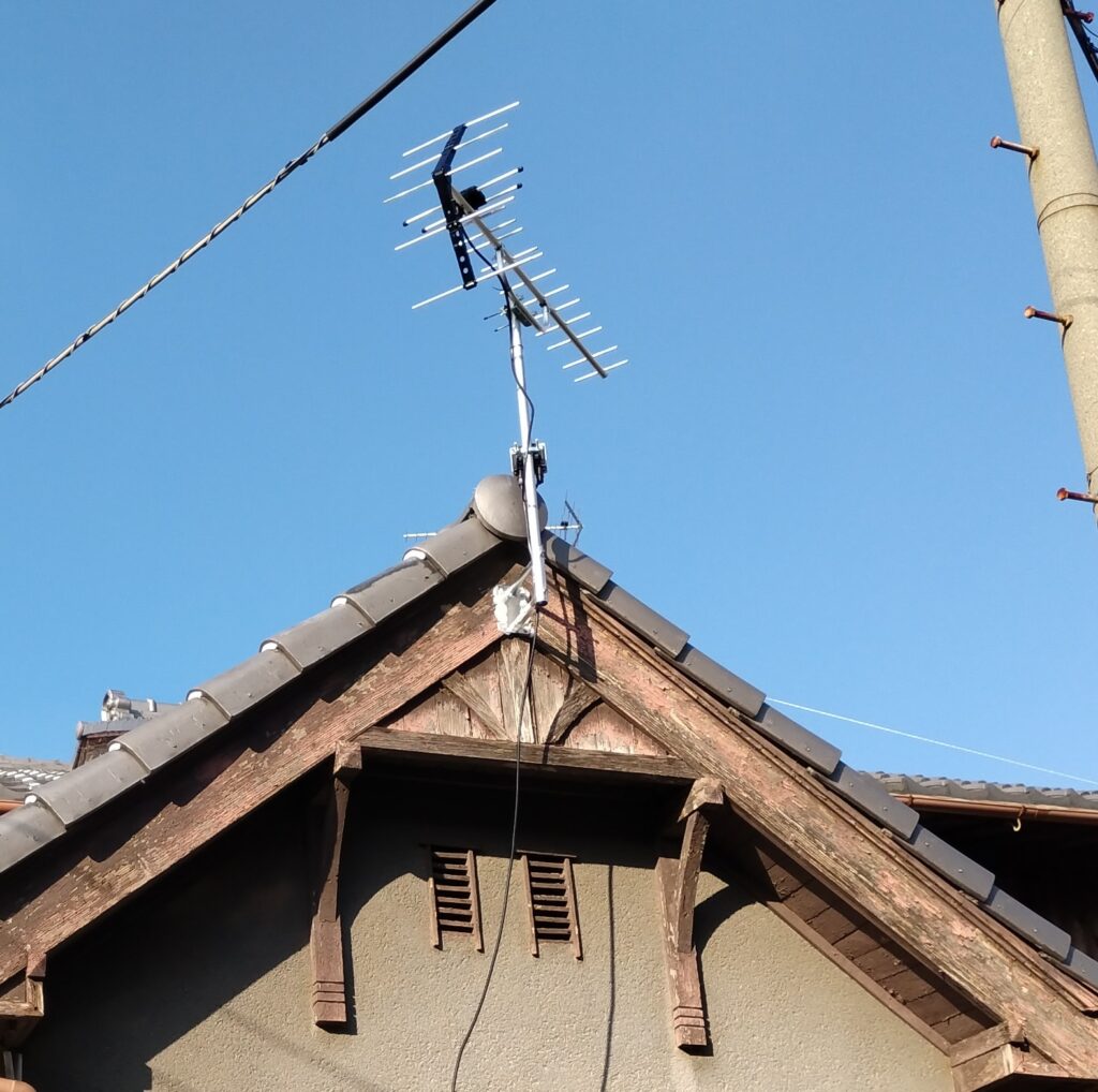 松原市で八木式アンテナの設置実績